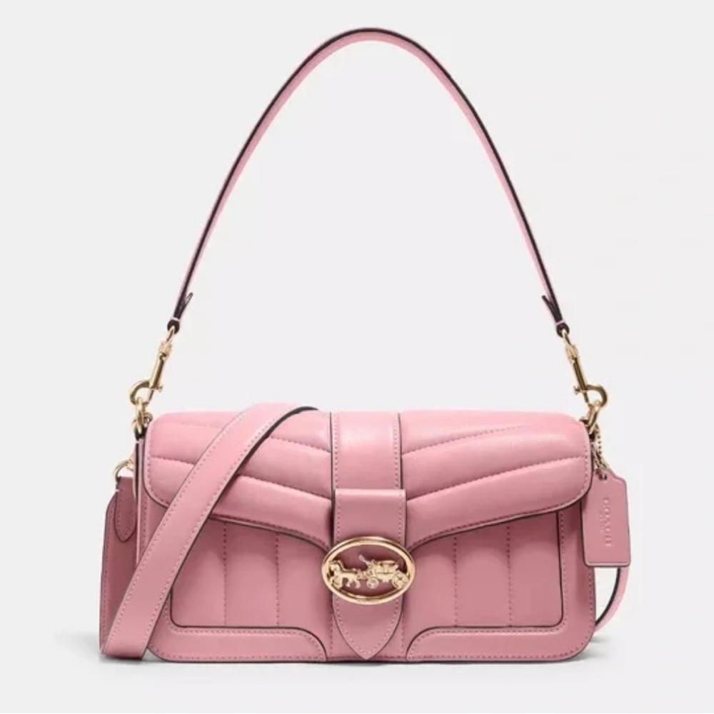 SALE Coach Georgie Shoulder Bag With Puffy Quilting